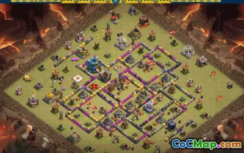 Clash of Clans Base Layouts Town Hall 12 | War, Trophy & More #30557