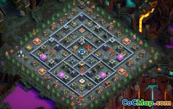 Clash of Clans Base Layouts | Town Hall 13, War, Farming & More #27264