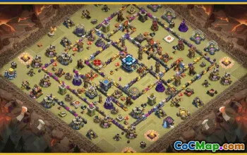 Clash of Clans Base Layouts | Town Hall 13, War & Trophy Bases #29399