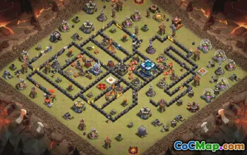 Clash of Clans Base Layouts – Town Hall 13, War, Trophy & More #33445