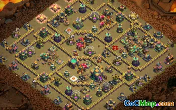 Clash of Clans Base Layouts: Town Hall 14, War & Trophy Maps #27686