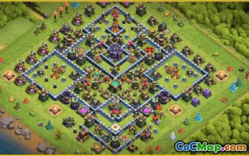 Clash of Clans Base Layouts | Town Hall 15, War & Trophy Bases #28615