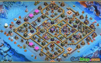 Clash of Clans Base Layouts: Town Hall 15, War & Trophy Bases #30456