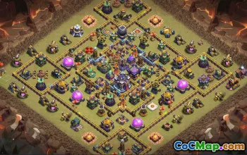 Clash of Clans Base Layouts: Town Hall 15, War & Trophy Bases #30669