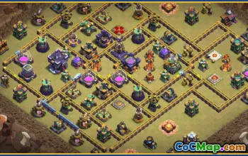 Clash of Clans Base Layouts | Town Hall 15, War, Trophy, CoC Maps #27847