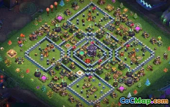Clash of Clans Base Layouts | Town Hall 15, War, Trophy Maps #27710