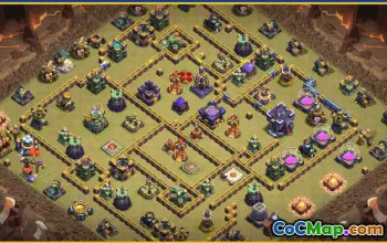 Clash of Clans Base Layouts | Town Hall 15, War & Trophy Maps #27929