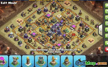Clash of Clans Base Layouts | Town Hall 15, War & Trophy Maps #31364