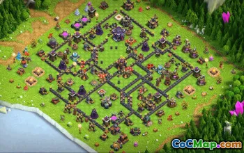 Clash of Clans Base Layouts | Town Hall 15, War & Trophy Maps #32281