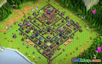 Clash of Clans Base Layouts | Town Hall 15, War & Trophy Maps #32319
