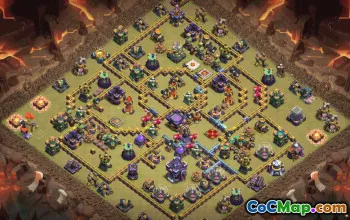 Clash of Clans Base Layouts | Town Hall 15, War & Trophy Maps #33201