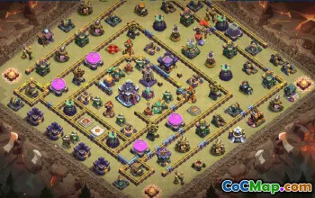 Clash of Clans Base Layouts | Town Hall 15, War, Trophy & More #30599