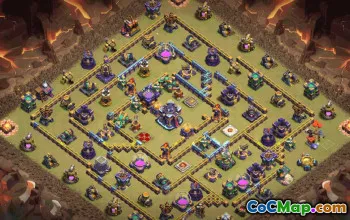 Clash of Clans Base Layouts | Town Hall 15, War, Trophy & More #32418