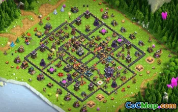 Clash of Clans Base Layouts | Town Hall 15, War, Trophy & More #32595