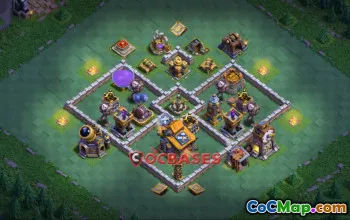 Clash of Clans: Builder Hall 10 Trophy Base Guide #23986