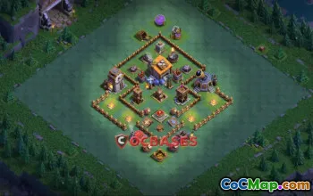 Clash of Clans: Builder Hall 6 Trophy Base Guide & Link #22747