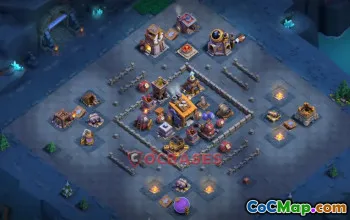 Clash of Clans Builder Hall 8 Progress Base & Copy Link #19090