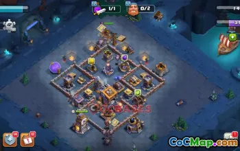 Clash of Clans Builder Hall 9 Progress Base Guide #19059