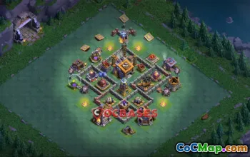 Clash of Clans: Builder Hall 9 Trophy Base Guide & Link #22872