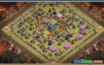 Clash of Clans CoC Base Layouts for TH13 & More | Free Links #28953