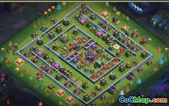 Clash of Clans CoC Base Layouts | Town Hall 15, Farming, Trophy #28863