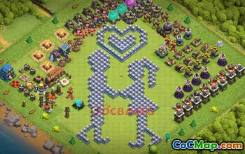 Clash of Clans: Fun Town Hall 12 Progress Base Guide #21650