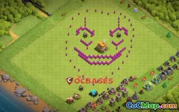Clash of Clans: Fun Town Hall 6 Progress Base Guide #21667