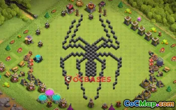 Clash of Clans: Fun Town Hall 8 Progress Base & Copy Link #20559