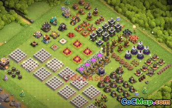 Clash of Clans TH 11 Progress Base & Copy Link #19291