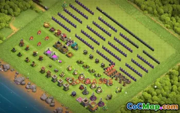Clash of Clans TH 8 Progress Base: Copy Link & Tips #19317