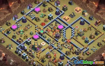 Clash of Clans Th14 Basislayouts: Home, War & Maps #12911