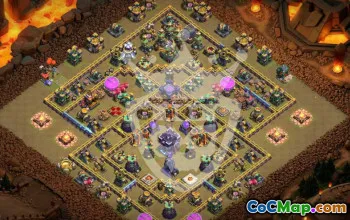 Clash of Clans TH15 Base Layouts & Maps #53293