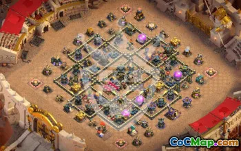 Clash of Clans TH17 Base Layouts and Maps #56005