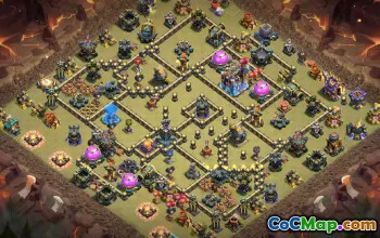 Clash of Clans TH18 Base Layouts & Links #56854