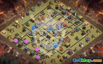 Clash of Clans TH18 Base Layouts & Links #57230