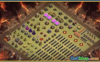 Clash of Clans Town Hall 10 Base Layouts & Maps | Home Village & Progress #30295