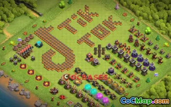 Clash of Clans: Town Hall 10 Progress Base Guide #19914