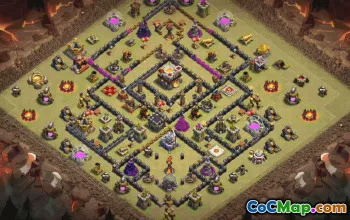 Clash of Clans Town Hall 11 Base Layouts & Links | CoC Maps #32753
