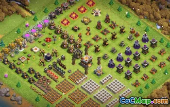 CLASH OF CLANS Primăria 11 Aspecte de bază și hărți #15080