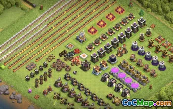 CLASH OF CLANS Primăria 11 Aspecte de bază și hărți #16093
