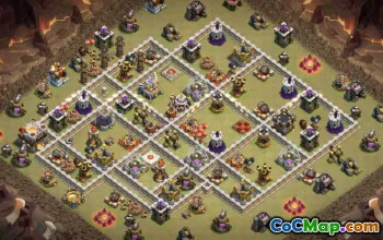 Clash of Clans Town Hall 11 Base Layouts & Maps #16621