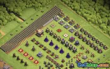 Clash of Clans Town Hall 11 Base Layouts & Maps | CoC Copy Base #33589