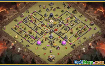 Clash of Clans Town Hall 11 Base Layouts & War Map Links #29506