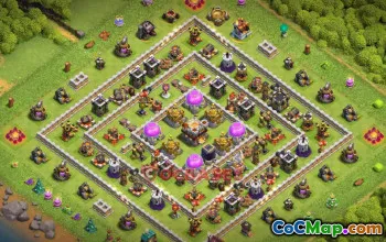 Clash of Clans Town Hall 11 Farming Base | Copy & Win #50219
