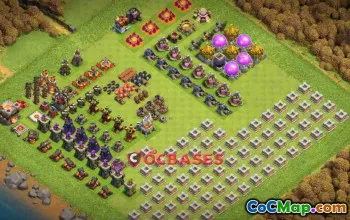 Clash of Clans: Town Hall 11 Progress Base Guide #23984