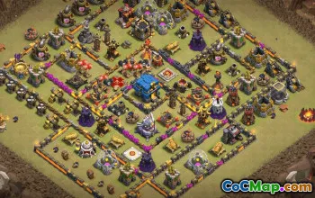 Clash of Clans Town Hall 12 Base Layouts & Maps | CoC Strategies #30967