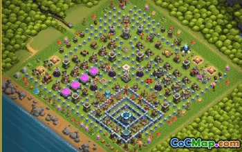 Clash of Clans Town Hall 12 Base Layouts & Maps | Copy & Guide #27648