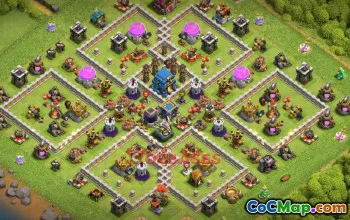 Clash of Clans Town Hall 12 Farming Base | Copy Link #49593