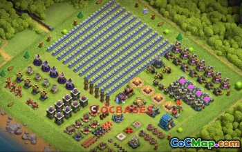 Clash of Clans Town Hall 12 Progress Base & Copy Link #22621