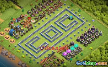 Clash of Clans Town Hall 12 Progress Base & Copy Links #21840